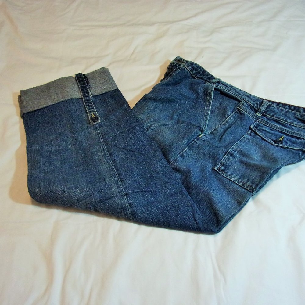 Tommy Hilfiger Roll Tab Blue Jeans Size 12
